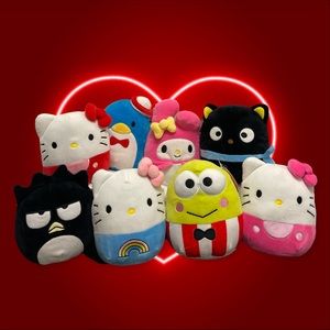 HELLO KITTY AND FRIENDS 8” SQUAD COLLECTORS EDITION RARE HTF 8 FRIENDS